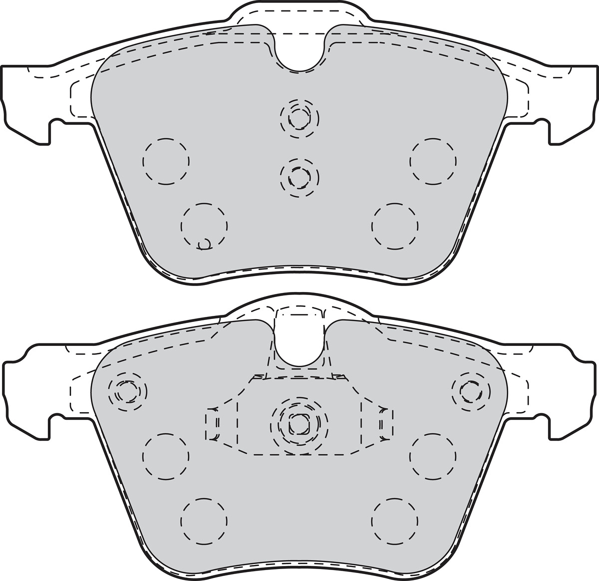Jogo de 4 pastilhas de travão VALEO ref. 302106
